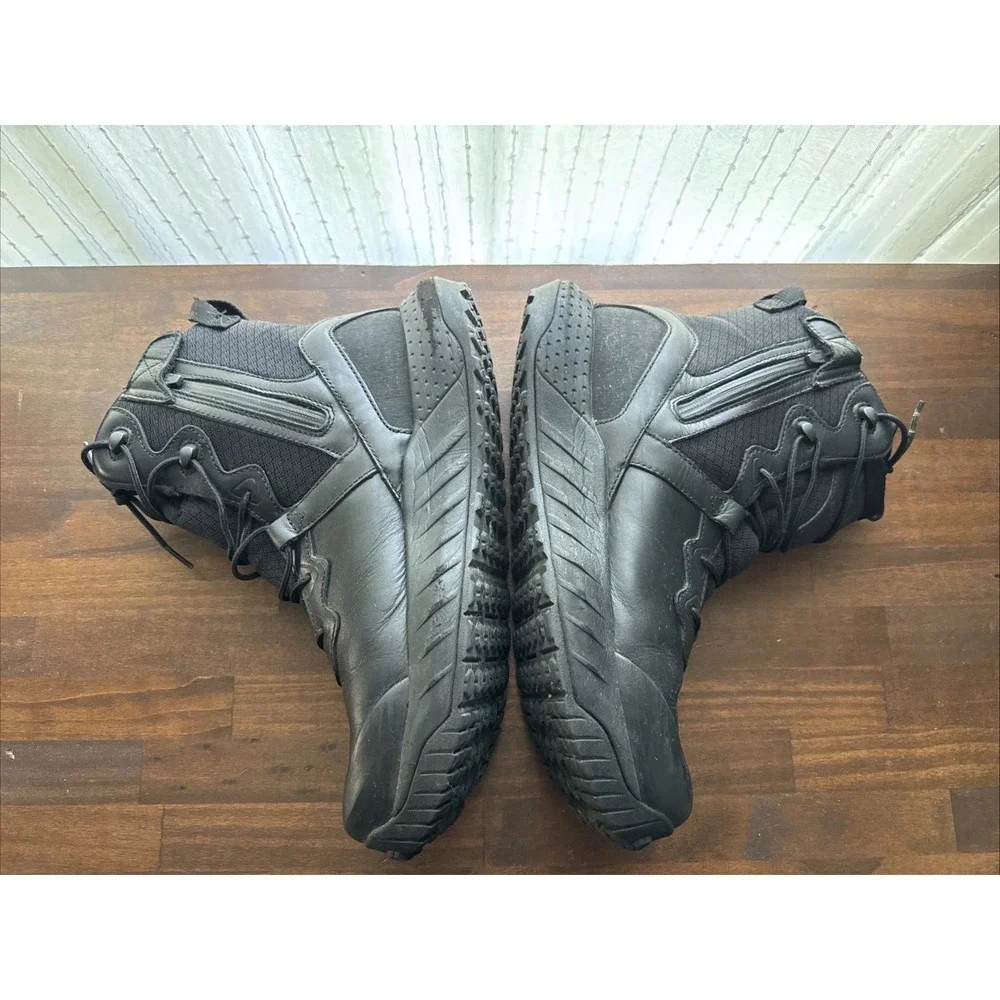UNDER AMOUR MENS BLACK BOOT UA MG VALSETZ LTHR WP ZIP 3026738-001
